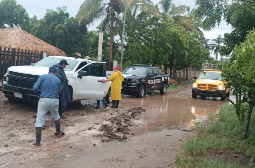  ‘Hilary’ provoca afectaciones en la zona costera de Guasave