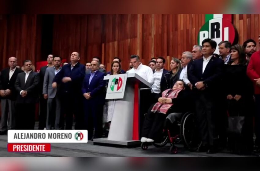  Alito Moreno anuncia respaldo a la candidatura de Xóchitl Gálvez