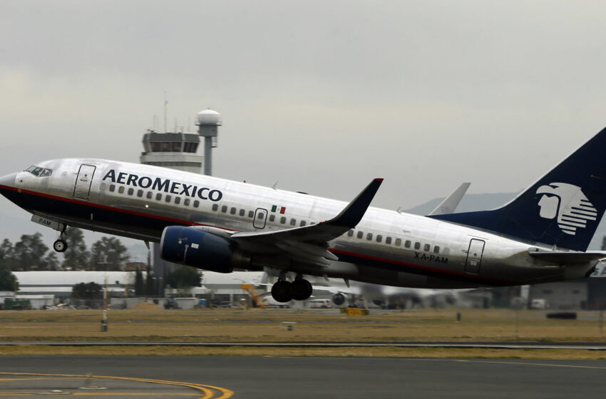  Aeroméxico mudará vuelos del AICM al AIFA; incrementará ahí 40% sus operaciones