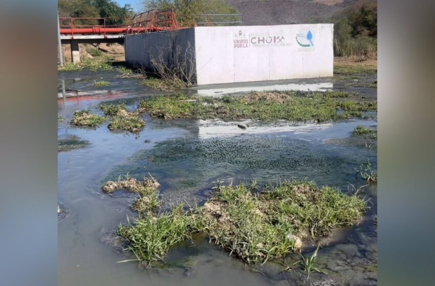 Confirma Coepriss que derrame de aguas negras en río Choix no representa riesgo para la población