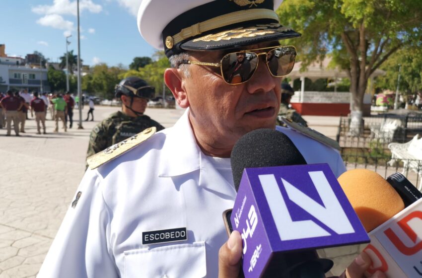  Dejará Daniel Escobedo mando de la Octava Zona Naval de Topolobampo; asumirá otra encomienda nacional