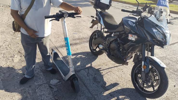  En Mazatlán advierten sobre el uso de scooter: Protección Civil