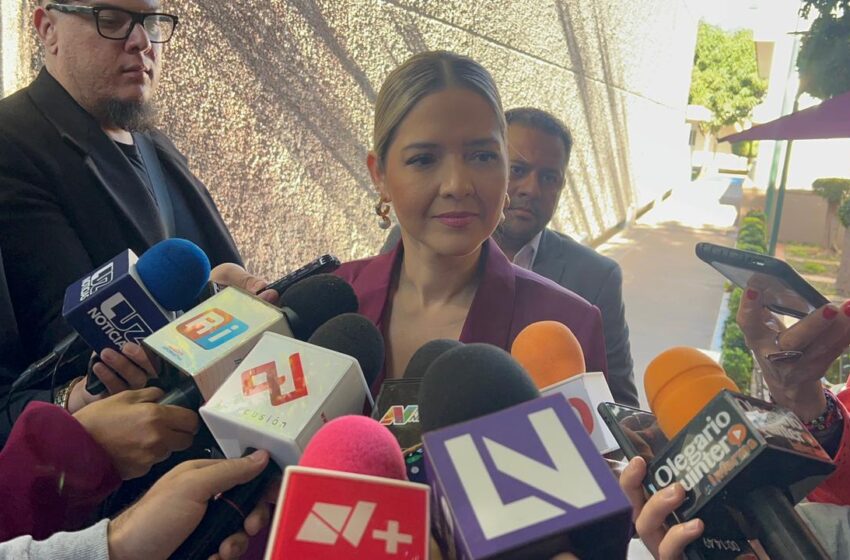  ¡Hasta que sea oficial! Estrella Palacios pedirá licencia cuando oficialicen su candidatura a la alcaldía de Mazatlán