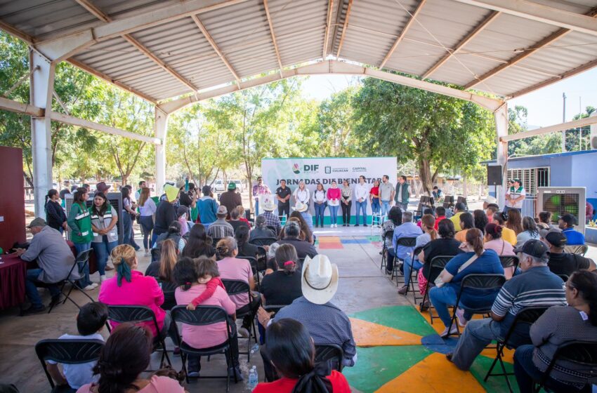  Servicios de las Jornadas DIF Bienestar llegan a Tacuichamona