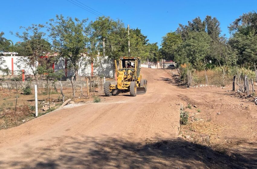  Más de 15 caminos de Badiraguato fueron rehabilitados durante el mes de enero