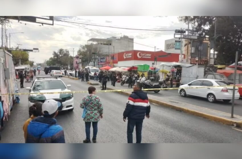  Balacera en Ciudad de México deja 2 muertos y 10 heridos