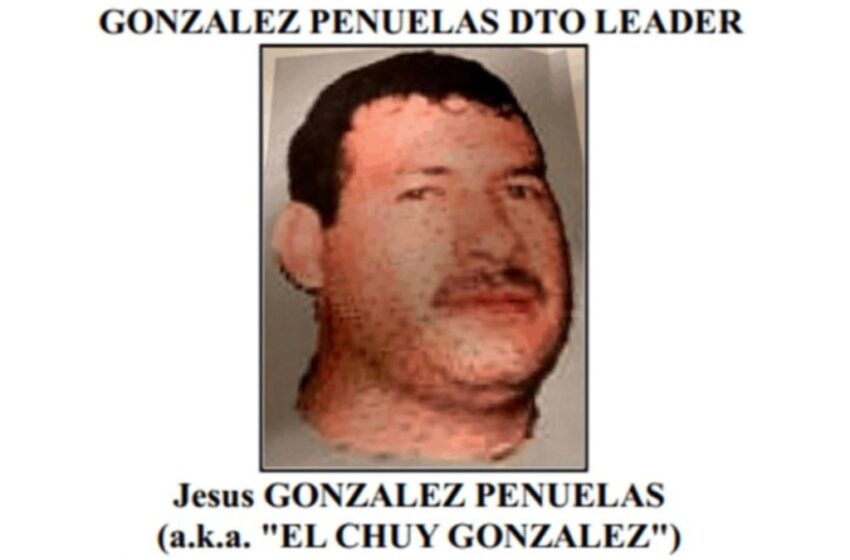  Ofrece EU recompensa por información del supuesto narcotraficante “Chuy González”