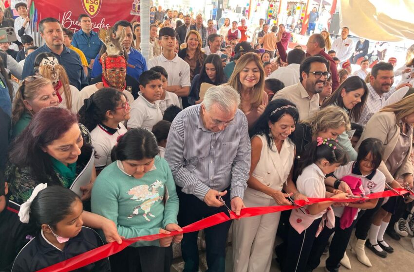  Por la seguridad de colonias y municipios, Rocha Moya inaugura ‘Feria por la Paz’ en Culiacán
