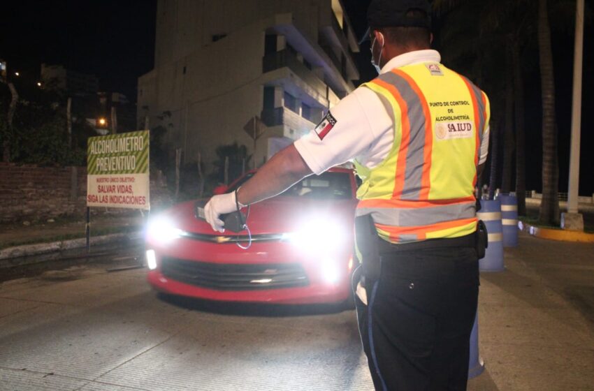  Cero tolerancia habrá para los automovilistas que estén alcoholizados en el Carnaval de Mazatlán