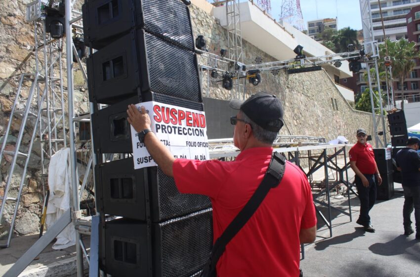 Realiza Protección Civil Municipal inspección en zona de Olas Altas en Mazatlán