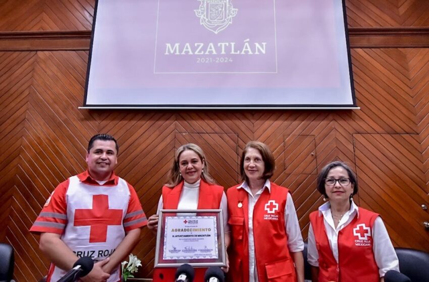  Cruz Roja en Mazatlán arranca colecta; esperan recaudar más de 4 mdp