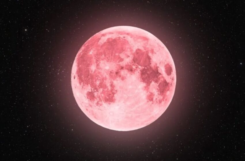  Hoy habrá ‘Luna Rosa’, fenómeno astronómico de gran significado