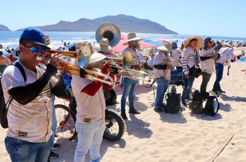  Destinarán un lugar en específico para las bandas y la fiesta en Mazatlán en las próximas vacaciones