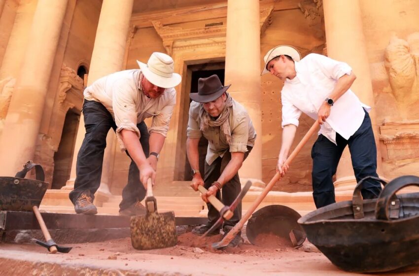  Encuentran una tumba secreta en Petra, locación donde se filmó una película de “Indiana Jones”