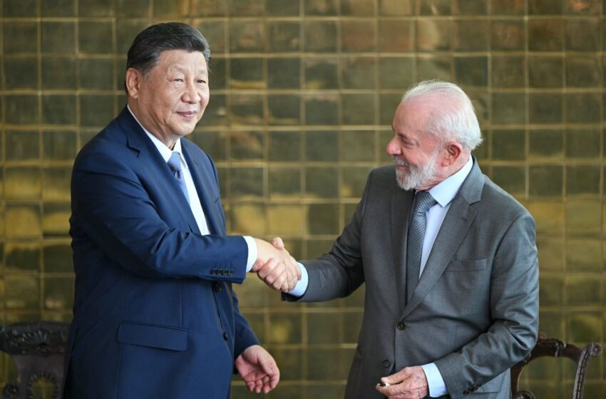  China y Brasil atraviesan “el mejor momento de su relación”, afirma Xi Jinping tras reunirse con Lula da Silva