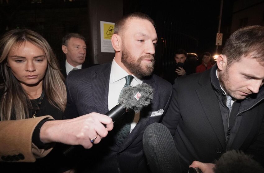  Conor McGregor apelará el veredicto civil por violación mientras crece el apoyo social a la denunciante
