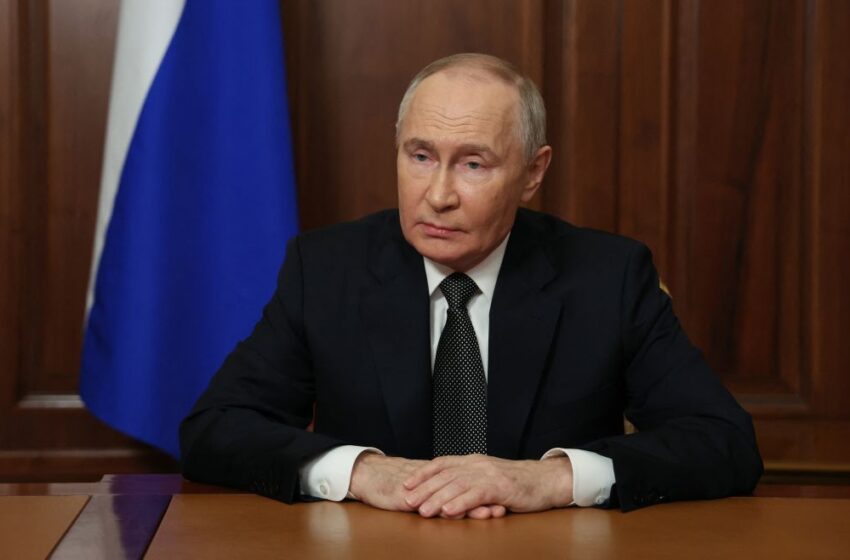  Putin dice que el bombardeo a instalaciones energéticas en Ucrania es una “respuesta” a los ataques con misiles fabricados en EE.UU.