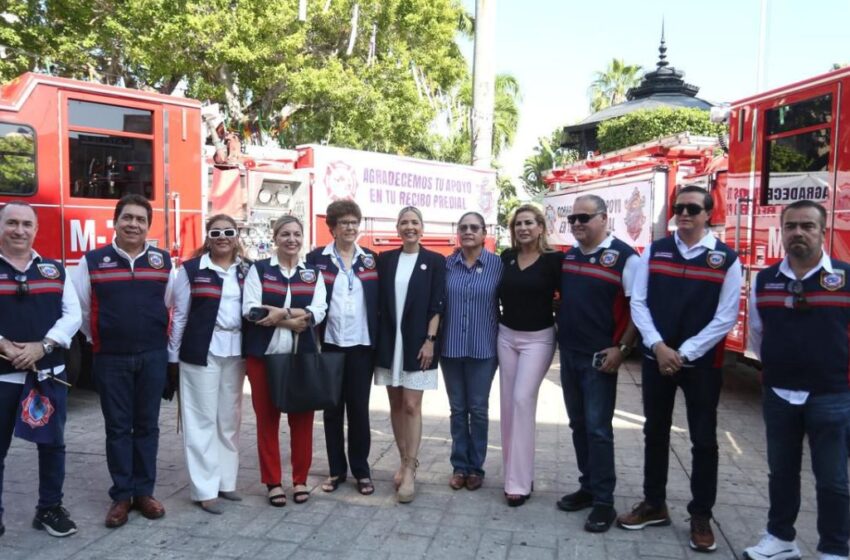  Bomberos de Mazatlán estrenan unidades 10/10🌟 