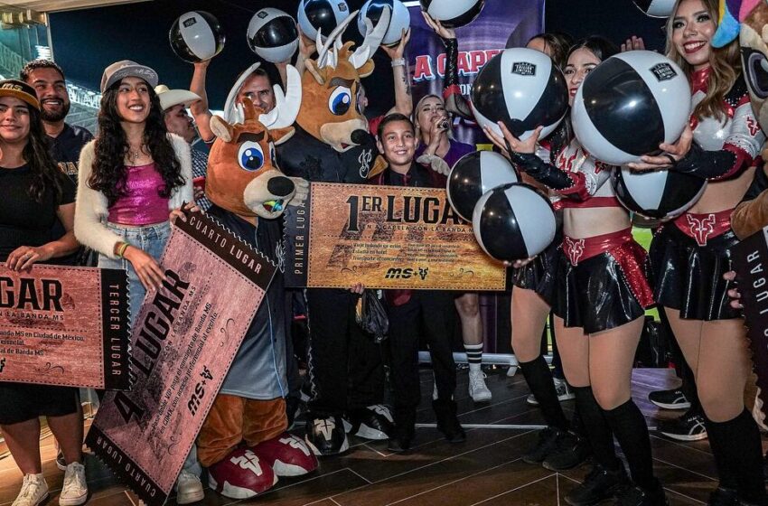  Luis Fernando Estrada se convirtió en el primer ganador del concurso ‘Acapella con la MS’, celebrador en el Estadio Teodoro Mariscal