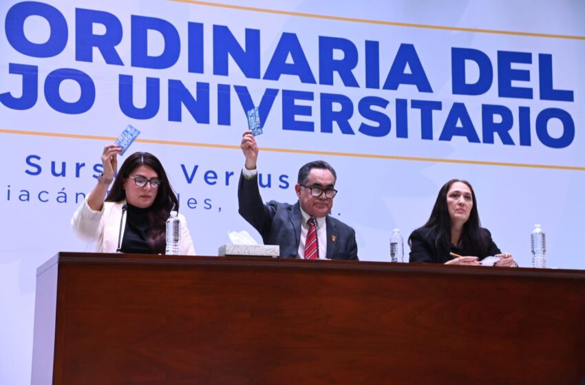  Como muestra de voluntad y respeto con las autoridades federales y estatales en la mesa de diálogo, el H. Consejo Universitario aprueba la Reforma hecha a la Ley Orgánica de la UAS y se retiren los amparos