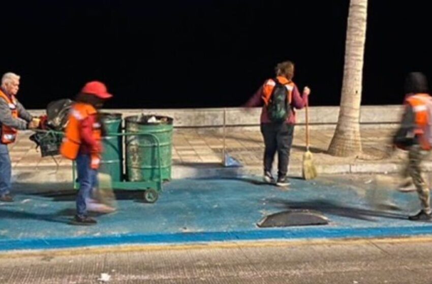  Limpieza, al doble en Mazatlán durante estas vacaciones  