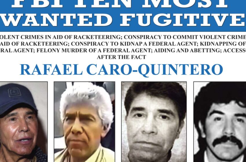  Última hora de Caro Quintero y los narcos de México extraditados a EE.UU., en vivo