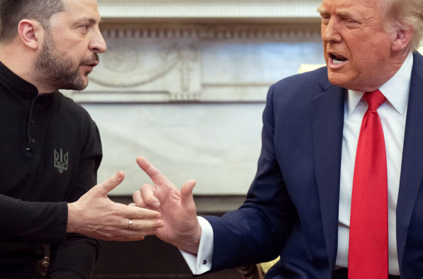  Última hora de la disputa entre Trump y Zelensky tras su reunión, en vivo