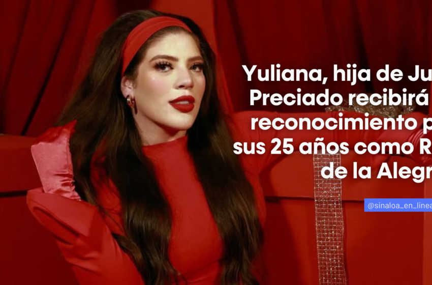  Al no Asistir Julio Preciado  a su homenaje por 25 años como Rey de la Alegría, su hija Yuliana recibirá el reconocimiento