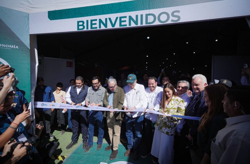  NAUGURA ROCHA EL PUNTO MiPyME Y EL CENTRO INTERNACIONAL DE NEGOCIOS DE LA EXPO AGRO 2025