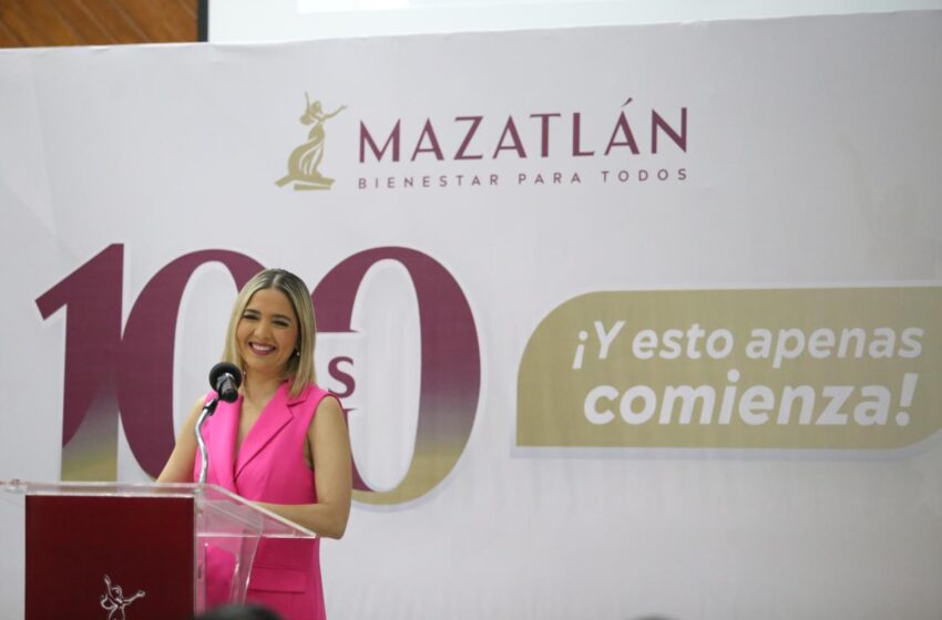 Nada ni nadie nos detendrá en la tarea de seguir transformando a Mazatlán: Estrella Palacios