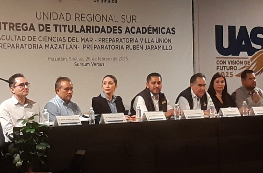 Maestros y Trabajadores de la UAS se Pronuncian por Madueña para que Siga en el Rectorado de la Casa Rosalina