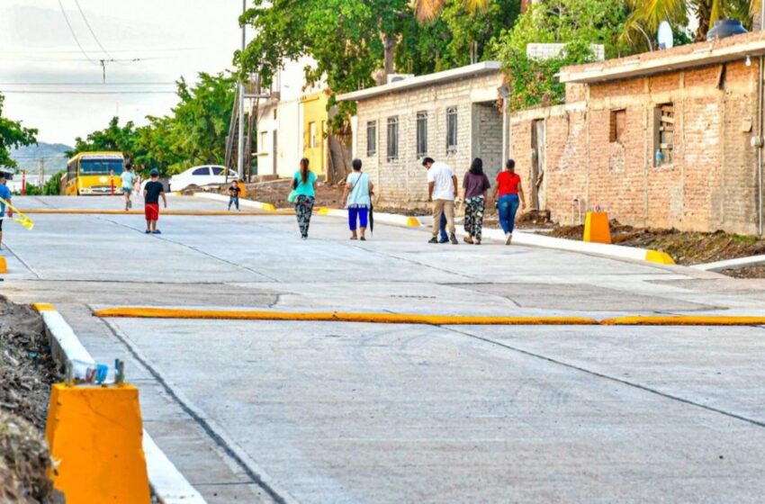  Mazatlán pone por delante pavimentación y drenaje en su plan de obras 2025