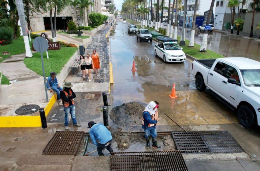 Adiós a las inundaciones en zona dorada, invertirán millones de pesos