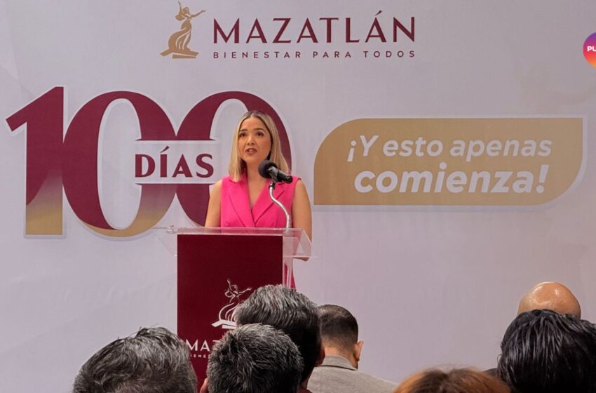 A 100 días, Estrella Palacios destaca avances en seguridad, obras y bienestar