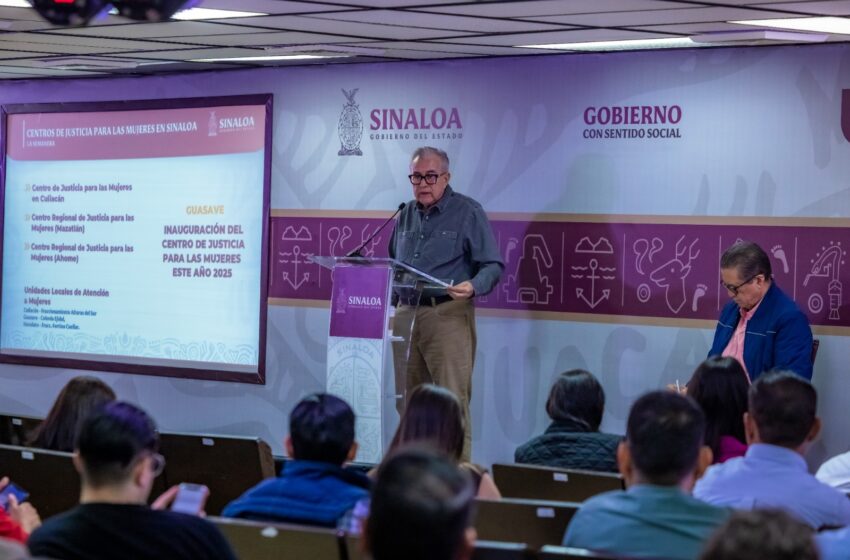  Creamos los Centros de Justicia y Unidades Locales de Atención a la Mujer, seguimos trabajando en su protección: Rocha Moya