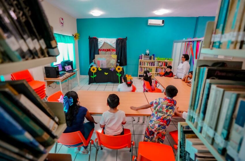  Agradable mañana viven niños y niñas en la Biblioteca Carlos McGregor
