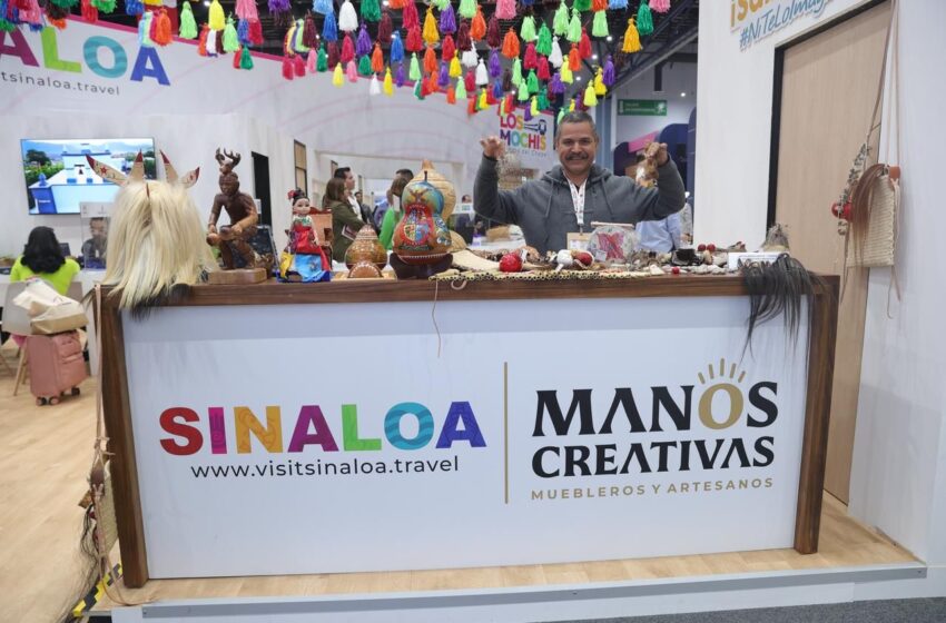  Artesanos de Sinaloa destacan en el Tianguis Turístico