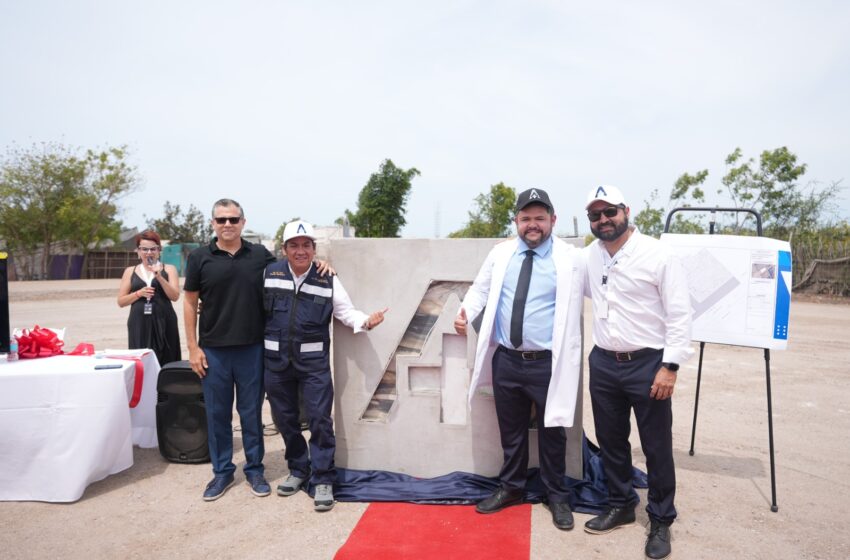  Colocan la primera piedra de Clínica Alta Médica La Cruz, la primera clínica privada en el municipio