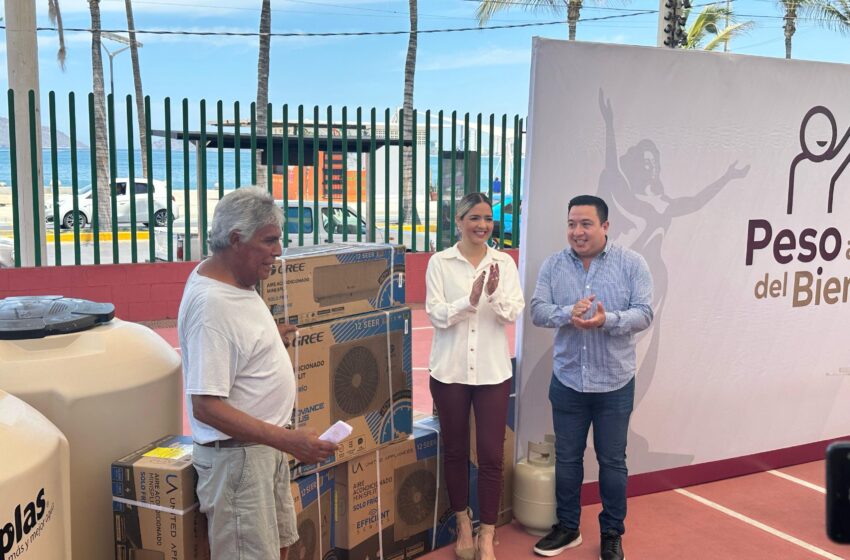  Programa “Peso a Peso del Bienestar” beneficia a 369 familias de Mazatlán