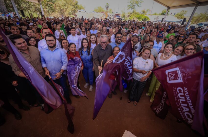  Pone en marcha el gobernador Rocha Moya construcción de planta potabilizadora de 86 mdp para la zona norte de Culiacán