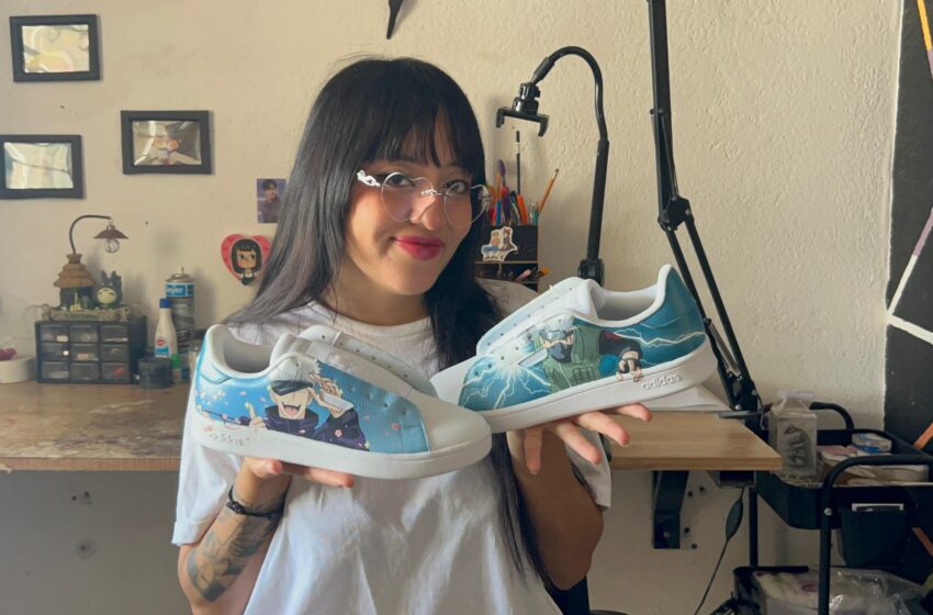  Sugey Armenta plasma su arte en artículos personalizados 100% a mano