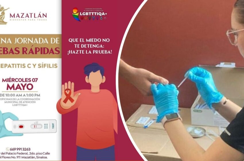  Habrá jornada gratuita de pruebas rápidas de VIH, Hepatitis y Sífilis