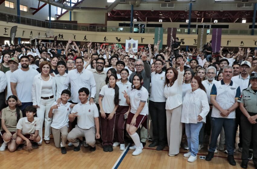  Resalta Gobernador Rocha el valor de los jóvenes en acciones por la paz y contra adicciones