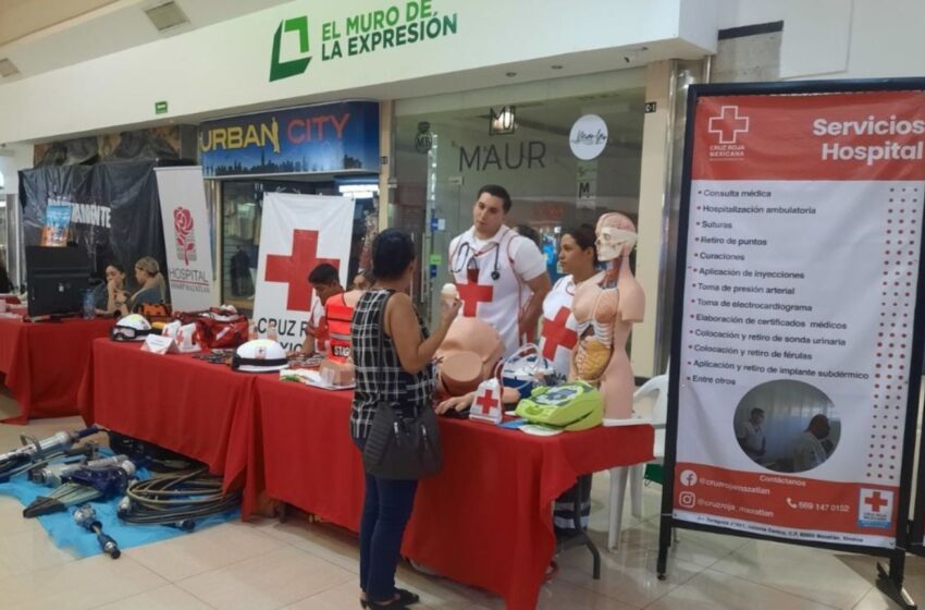  Cruz Roja Mazatlán prepara una Expo Feria con corazón y causa