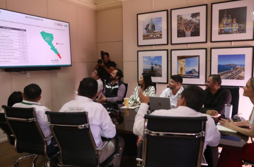  No más apagones: Autoridades de Mazatlán gestionan soluciones ante CFE