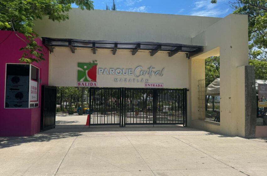 Parque Central será núcleo de cultura y deporte, promete Estrella Palacios