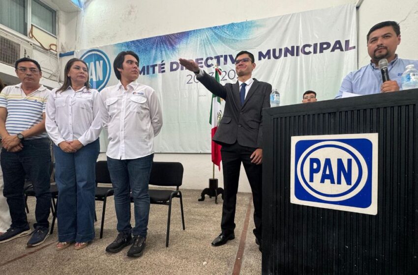 Diego Sinuhé Cuéllar asume la Secretaría Juvenil del PAN en Mazatlán
