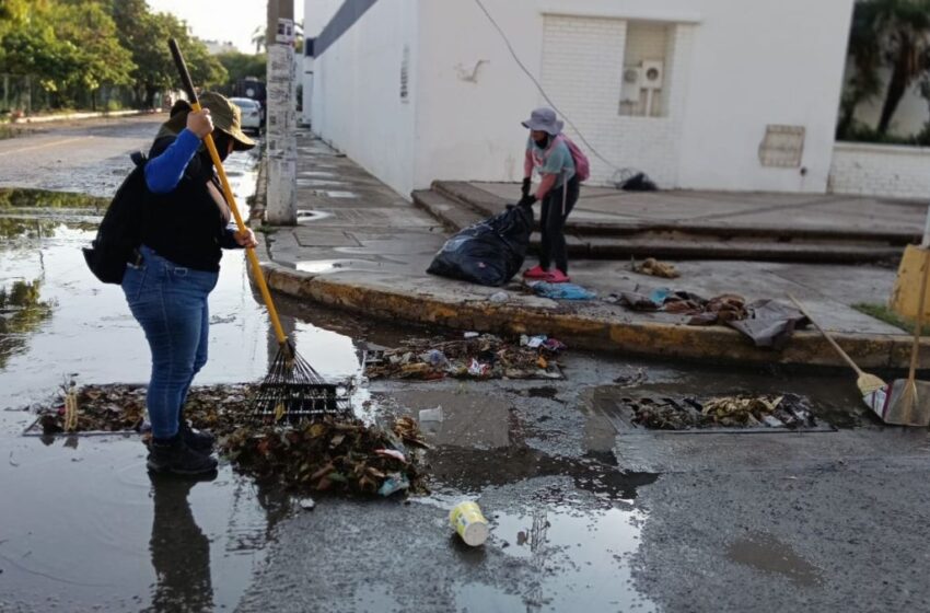 Y después de la tempestad viene… ¡la basura!