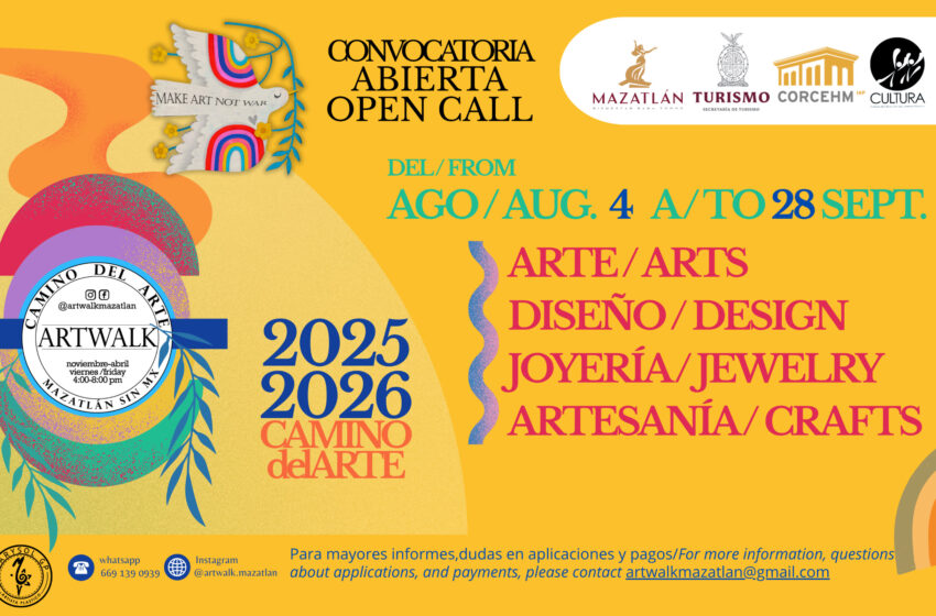 Convocatoria abierta para el Art Walk 2025-2026