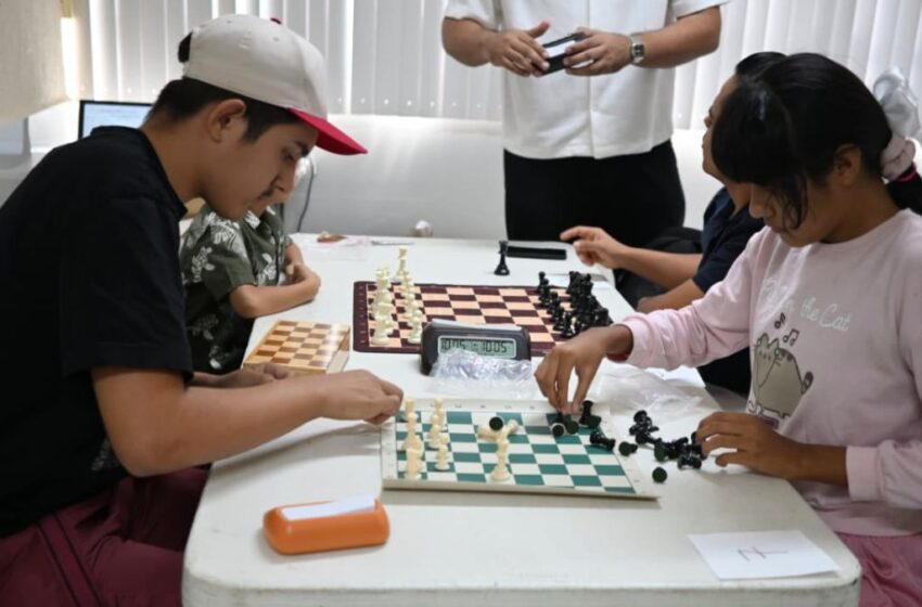 Arranca Torneo de Ajedrez por la Paz en el Centro de Integración Juvenil